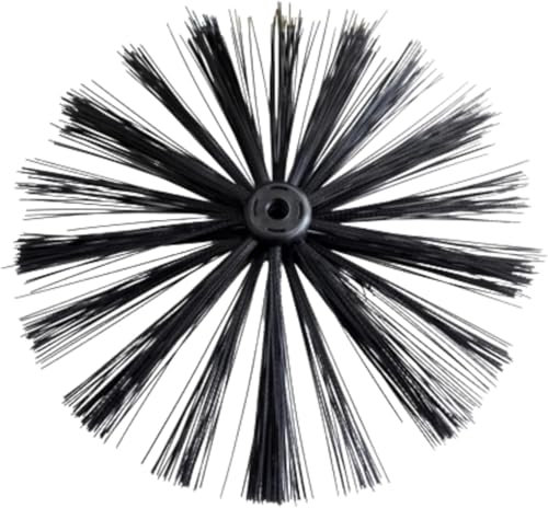 Unibos | Chimney Sweeping Cleaning Brush Head | Flexible Duct Vent Cleaning |Chimney Lint Remover | Fireplace Cleaning Tools For Fireplace, Fume Hood, Vents (Cleaning Brush)