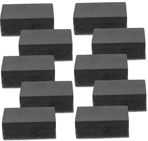 LALADEFIEE 10pcs Disposable Shoe Wipe Black Shoe Polish Cloths for Boot Cleaning Kit Tennis Cleaner Care Kit for Men