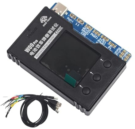 MotiveTech Outil de réparation de testeur de durée de Vie de la Batterie, écran Facile à Utiliser, Test de Batterie Efficace pour Les Smartphones des séries