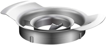 MoSundi Granatapfel-Schälwerkzeug-Set aus 304 Edelstahl mit rutschfester Unterseite, inklusive flexiblem Kuppeldeckel für einfaches Entkernen, Silber
