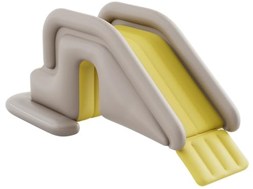 Tobogán Inflable para Piscina, tobogán acuático Inflable de PVC de 200x80 cm con Base rellenable con Agua para Todas Las Piscinas (Estilo 1)