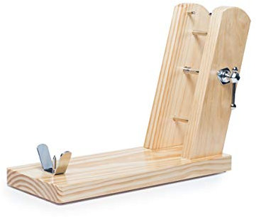 Rioja Alto Ham Stand Natural Finish Buarfe - Spanish Jamonero Ham Holder