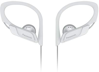 Panasonic Water/Sweat Resistant In Ear Sports Headphones - White