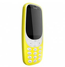 Nokia A00028267 3310 16 MB UK SIM-Free Mobilephone - Yellow