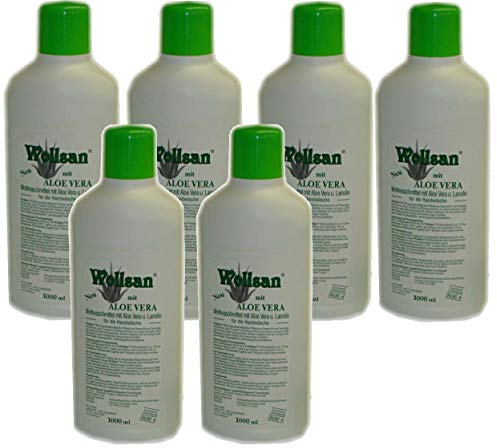 Wollsan - Detergente para lana con aloe vera y lanolina