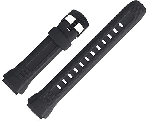 Casio Uhren Casio WV-58 Uhrenarmband 18 mm Kunststoff Schwarz