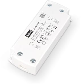 illuburg Trasformatore LED 24V 30W Senza Sfarfallio per LED Strisce Lampada Mobili LED Alimentatore Driver