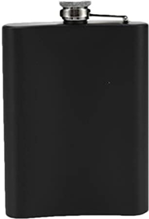 Pratvider petaca para Licor para Hombre | Whisky Acero Inoxidable Mate para Hombre | Botella Vino Ligera portátil para Regalo Fiesta Boda, Regalo cumpleaños, Regalo