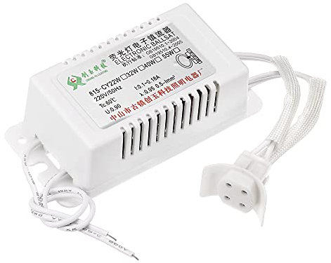 PATIKIL 4x2x1 Electronic Ballast, 220V AC 22/55-Watt Ring Fluorescent Lamp Universal Ballast Tube Instant Start, Silver Tone