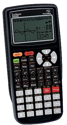 Lexibook, Graphing Calculator, large screen, integrated Exam Mode, black, GC3001