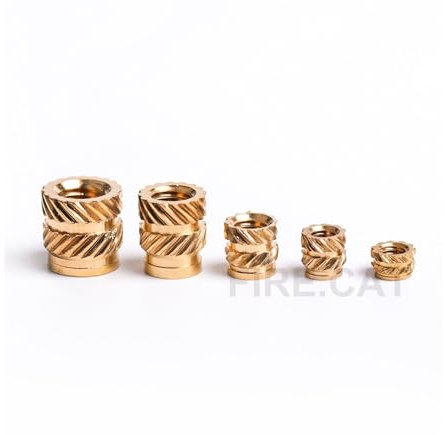 Innengewinde RäNdelmuttern 500 Stcs Heiße Schmelze knurrte Messingmüsse M2 M2,5 M3 KOPPER -NUT for Form von Formensprung for 3D -Druckwerkzeuge Zubehör for 3D -Druckteile 36 (Color : 500 Pcs, Size :