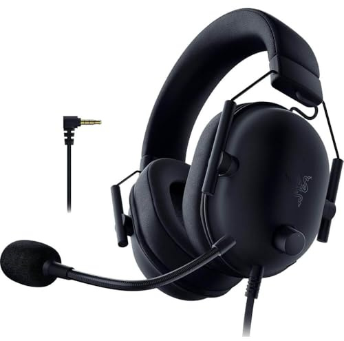 Razer BlackShark V2 X Xbox Gaming Headset: 50mm Drivers - Cardioid Mic - Lightweight - Comfortable, Noise Isolating Earcups - for Xbox Series X, Series S, PS5, PC, Switch via 3.5mm Audio Jack - Black