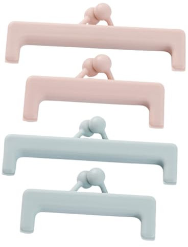 CIYODO 4 Stück Clips für Snackbeutel Tasche Clips Küche Brotbeutelverschlüsse Schlangen tüten clips tütenklammern lebensmittel einfache Klipps Verschlussclip Dichtungsband Taschenclip