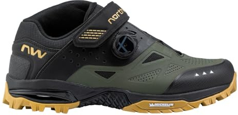 Northwave Enduro Mid 2 - Scarpe MTB Unisex, Suola X-Fire Michelin, Chiusura SLW3 con Strap, Protezione Caviglia