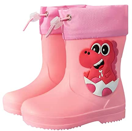 Gummistiefel 29, Regenstiefel Kinder, Kinder Gummistiefel 26 34 Baby Gefüttert 25 Regen Stiefel Regenbekleidung Gr 21 Kurz 27 31 Halbe Größe 22 21