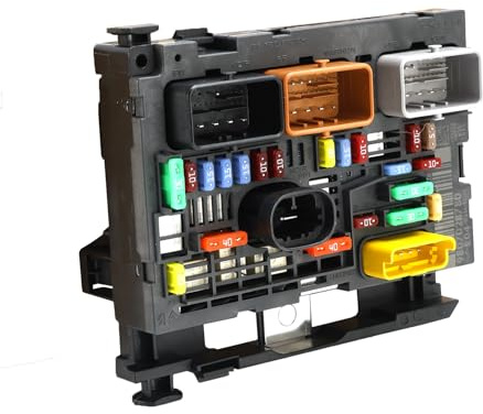 Artudatech boîtier à fusibles BSM 9807028780 BAF Compatible avec Citroen Berlingo C4 C8 adapté pour Peugeot Partner 307 608 Système électrique véhicule fusible