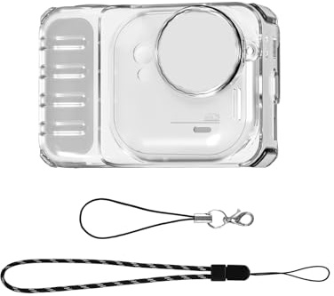 Funda Protectora de TPU para Cámara, a Prueba de Golpes, Antiarañazos, con Tapa de Lente para Go Ultra, Cubierta de Cuerpo Completo para Actividades Al Aire Libre, Hecha de TPU, 2,76 X 1,97