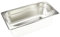 Vogue K933 Stainless Steel 1/3 Gastronorm Pan 3.7Ltr/100mm Deep Food Container, Silver
