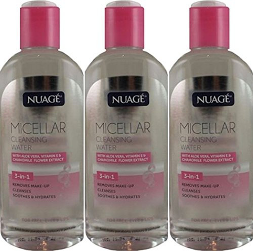 THREE PACKS of Nuage Micellar Cleansing Water 200ml