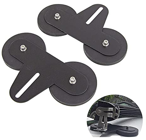RIGIDON 2x 88mm led arbeitsscheinwerfer led lichtleiste lightbar halterung | universal starke magnetische, Pkw-dachhalterung, arbeitslicht-halterung, für offroad auto SUV ATV LKW KFZ 4x4 fahrzeuge boot