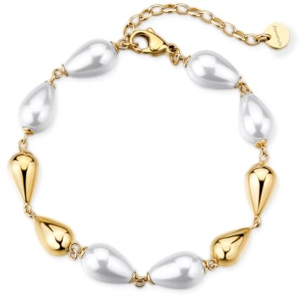 Brosway Bracciale Donna in Acciaio e Perle | Collezione Perfect - BPC73