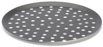 DE BUYER -8137.32 -tourtiere ronde perforee alu.choc ø32, Noir