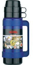 Thermos Mondial 32 Flask Black/Green/Blue 1.0L (457464)