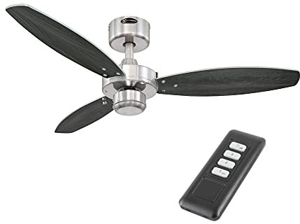 Westinghouse Ceiling Fan Nickel Gebürstet mit Fernbedienung