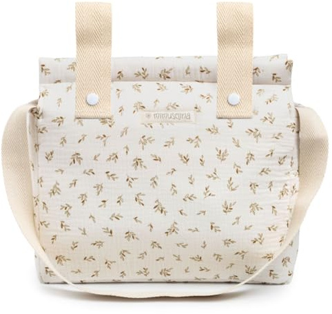 MIMUSELINA | Sac à Langer Bébé pour poussette | Grand bagage avec Grande Capacité et Plusieurs Compartiments | Sac Bébé Maternite Élégant et Pratique | Fait en Espagne