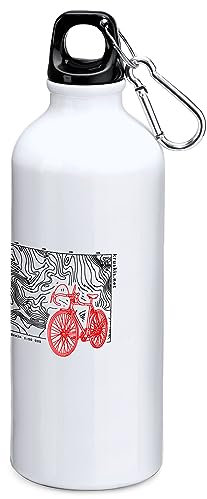 K KRUSKIS - Bidon 800 ml Ciclismo Topographic