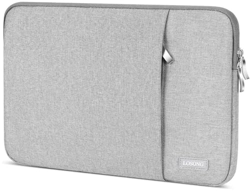 Tragbare Monitorhülle 18,5 Zoll - Schutzhülle für die meisten 18,5 Monitore, wasserabweisende Laptop-Display-Tasche mit Zubehörtasche, Größe 44,9 cm x 28,4 cm Grau