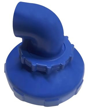 Hekasvm Ugello di scarico per piscina girevole a 360° per Intex Bestway, bocchetta di erogazione, accessorio per erogatore, bocchetta di flusso da 32 mm per piscina a parete in acciaio, accessori per