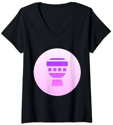 Damen Wirklich wie Djembe African Drums T-Shirt mit V-Ausschnitt