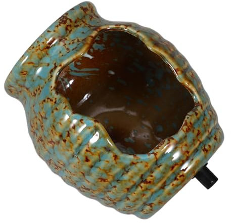 BESPORTBLE Pot Ecological Tank Circulating Waterfall Fountain Ceramic Jar for Indoor Outdoor Garden Decor Fish Tank Water Feature