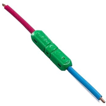 ZNRNVYIEN I-4 100PCS I Way Electrical Wire Connectors Single Way Straight Connection Quick Splice 14awg 2.5mm2 with No Stripping of Wires DINZHHENGYIN