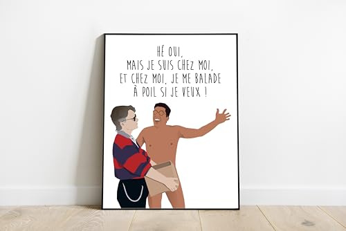 Générique Gazon maudit - Wall art - Affiche - Poster - Impression (15 * 20cm)