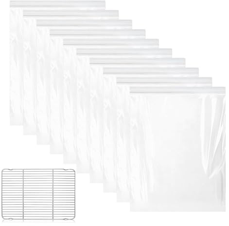 Bolsas de limpieza para hornos - 10 unidades desengrasante de rejilla | Limpiador reutilizable para cocina a la parrilla microondas cocina hornear