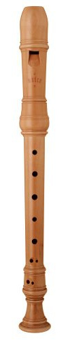 Moeck 4202 Rottenburgh Sopran - Barocke Griffweise, Birnbaum