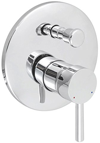 Welfenstein Unterputz Armatur BM-F02 rund Einhebelmischer Umsteller Dusche Badewanne