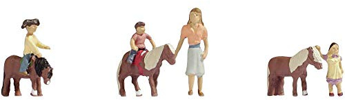 Noch H0 15635 Figuren-Set Ponyreiten