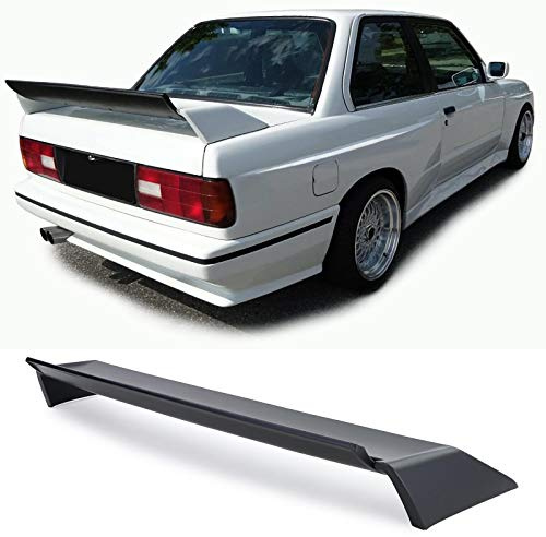 Heckspoiler Heckflügel Evo Sport Look aus ABS passt für 3er BMW E30 1982-1993