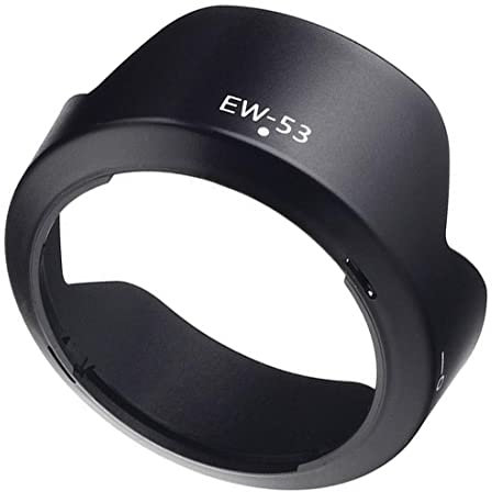 EOS M50 Lens Hood Shade for Canon EF-M 15-45mm f/3.5-6.3 IS STM Lens,EW-53 for EOS M200 M50 M6 mark ii,HUIPUXIANG Digital Tulip Flower Lens Hood