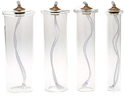 Holyart Envases Cera líquida para Velas de Vidrio - Varias Medida, 48 mm (1.89 Inc.) Altura: 15.5 cm