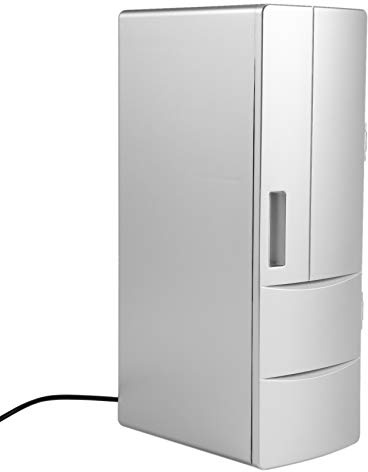 Karriter Mini réfrigérateur USB pour réfrigérateur congélateur canettes boissons bière refroidisseur de voyage réfrigérateur glacière voiture bureau utilisation portable