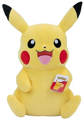 Pokémon Pikachu 24-inch Plush with Authentic Details - Official Pokémon Pikachu Plush