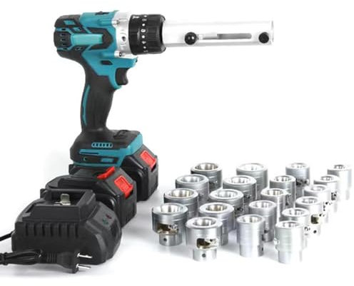 HLGKBY Máquina peladora de Cables Recargable, Máquina peladora de Cables eléctrica, Máquina peladora de Cables automática, Pelacables para Cables de Cobre de 50-300 mm²