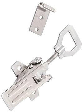 OSALADI Edelstahl Verstellbarer Fang Hasp Box Trunk Latch Toggle Für Maschinenausrüstung Schiffe