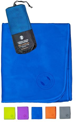 Mister Nick's Mikrofaser Handtuch - kompaktes Mikrofaser Handtuch - ideal als Saunahandtuch, Yogahandtuch, Sporthandtuch, Reisehandtuch, Strandtuch - schnelltrocknend und leicht