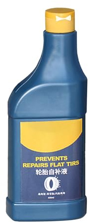 Sellador De Tubo De Reparación De Perforaciones Sellador - Sellador De Neumáticos para La Reparación De Puntas De Bicicletas | 400 Ml De Neumática Pinchada De Reparación De Punción Sellador | Evite Y