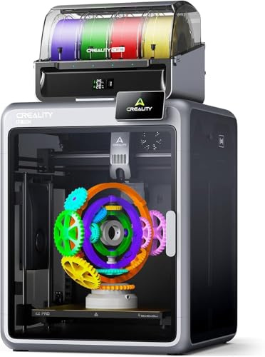 Creality K2 Pro Combo (A) Impresora 3D, impresora 3D multicolor con CFS, impresión de alta velocidad de 600 mm/s, cámara dual AI, completamente ensamblada y nivelación automática, volumen de impresión
